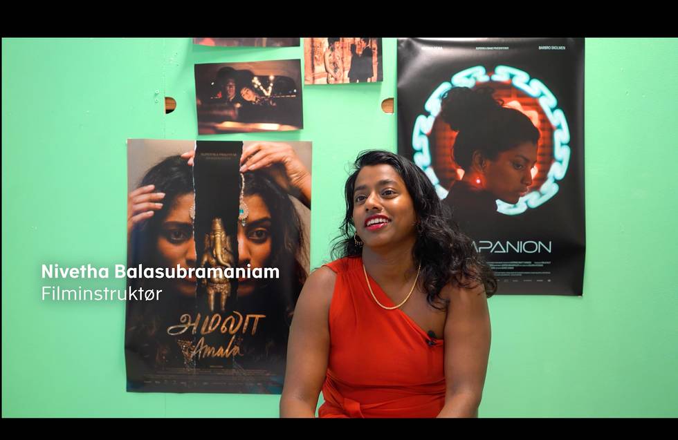 Nivetha Balasubramaniam laver Super 16-film med KulturPlus-støtte