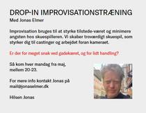 DROP-IN IMPROVISATIONS TRÆNING med Jonas Elmer